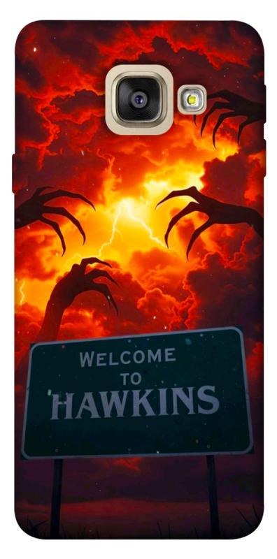 Чехол itsPrint Welcome to hawkins для Samsung A520 Galaxy A5 (2017), хоррор, купить оптом с доставкой