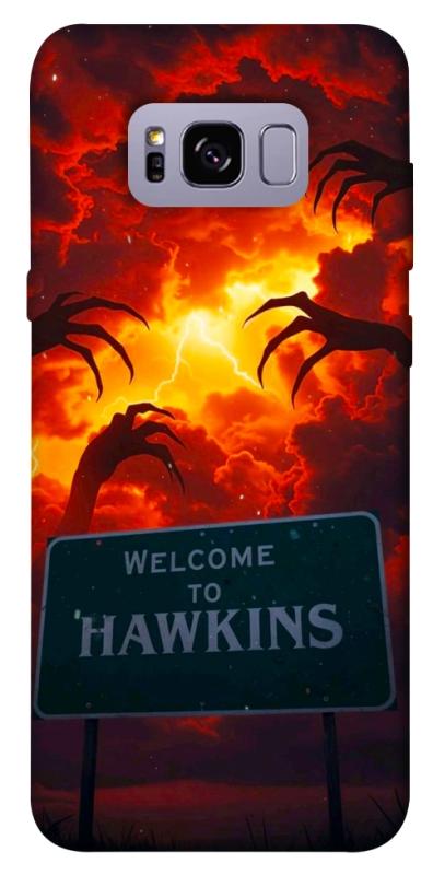 Чехол itsPrint Welcome to hawkins для Samsung G955 Galaxy S8 Plus, хоррор, купить оптом с доставкой