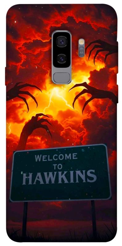 Чехол itsPrint Welcome to hawkins для Samsung Galaxy S9+, хоррор, купить оптом с доставкой