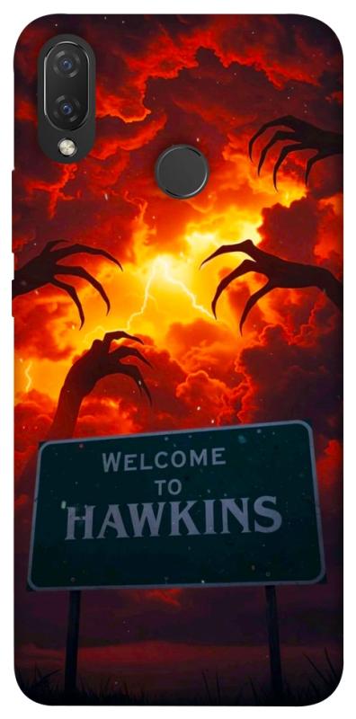 Чехол itsPrint Welcome to hawkins для Huawei P Smart+ (nova 3i), хоррор, купить оптом с доставкой
