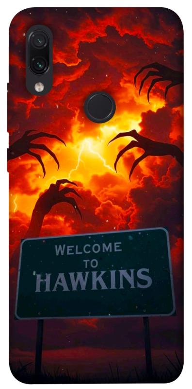 Чехол itsPrint Welcome to hawkins для Xiaomi Redmi Note 7 / Note 7 Pro / Note 7s, хоррор, купить оптом с доставкой