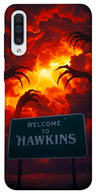 Чехол itsPrint Welcome to hawkins для Samsung Galaxy A50 (A505F) / A50s / A30s, хоррор, купить оптом с доставкой