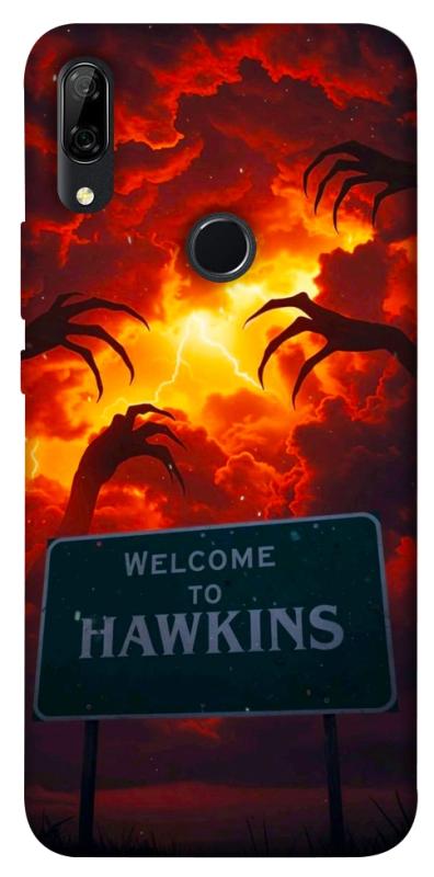 Чехол itsPrint Welcome to hawkins для Huawei P Smart Z, хоррор, купить оптом с доставкой