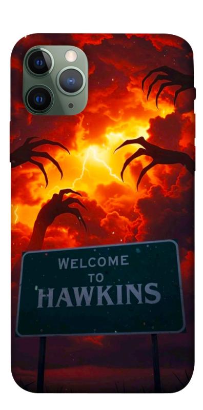 Чехол itsPrint Welcome to hawkins для Apple iPhone 11 Pro (5.8"), хоррор, купить оптом с доставкой