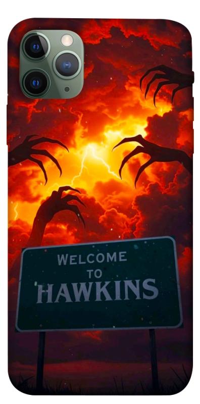 Чехол itsPrint Welcome to hawkins для Apple iPhone 11 Pro Max (6.5"), хоррор, купить оптом с доставкой