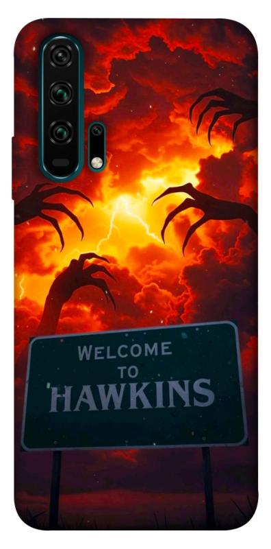 Чехол itsPrint Welcome to hawkins для Huawei Honor 20 Pro, хоррор, купить оптом с доставкой