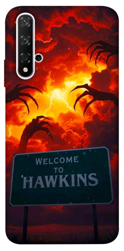 Чехол itsPrint Welcome to hawkins для Huawei Honor 20 / Nova 5T, хоррор, купить оптом с доставкой