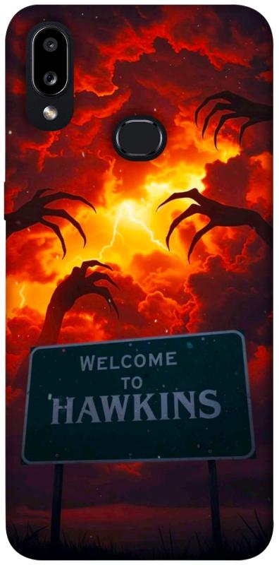 Чехол itsPrint Welcome to hawkins для Samsung Galaxy A10s, хоррор, купить оптом с доставкой