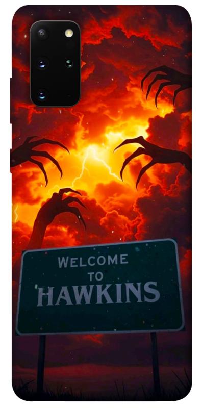 Чехол itsPrint Welcome to hawkins для Samsung Galaxy S20+, хоррор, купить оптом с доставкой