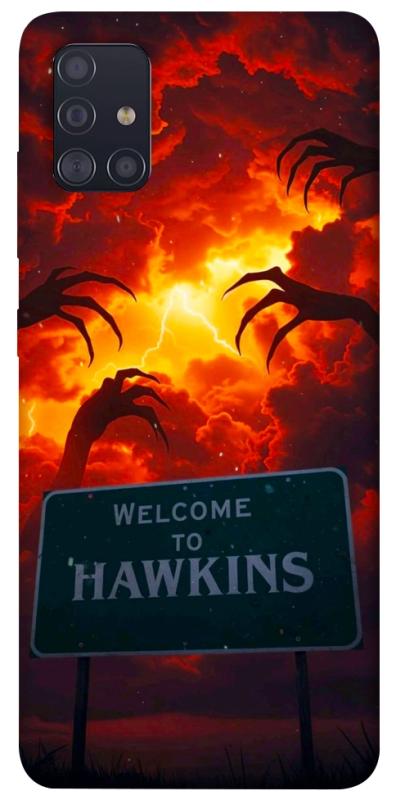 Чехол itsPrint Welcome to hawkins для Samsung Galaxy A51, хоррор, купить оптом с доставкой