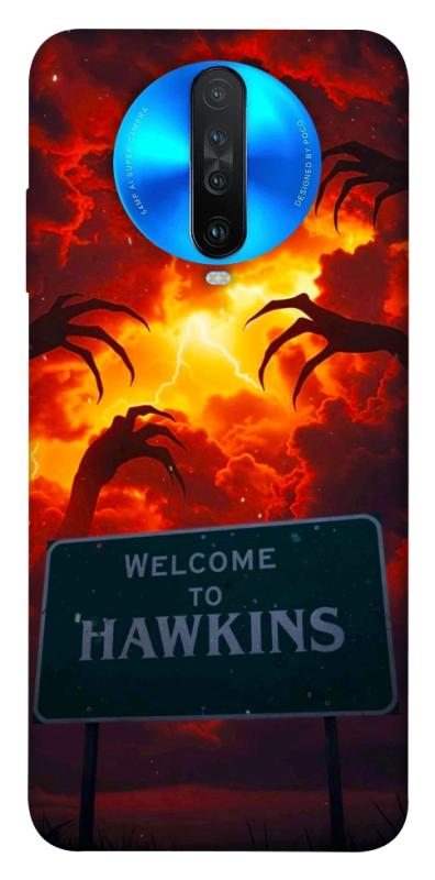 Чехол itsPrint Welcome to hawkins для Xiaomi Redmi K30, хоррор, купить оптом с доставкой