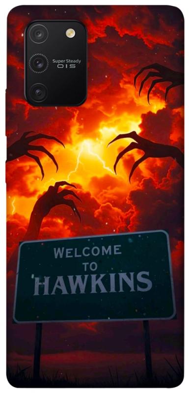 Чехол itsPrint Welcome to hawkins для Samsung Galaxy S10 Lite, хоррор, купить оптом с доставкой