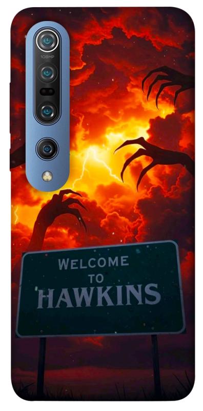 Чехол itsPrint Welcome to hawkins для Xiaomi Mi 10 / Mi 10 Pro, хоррор, купить оптом с доставкой