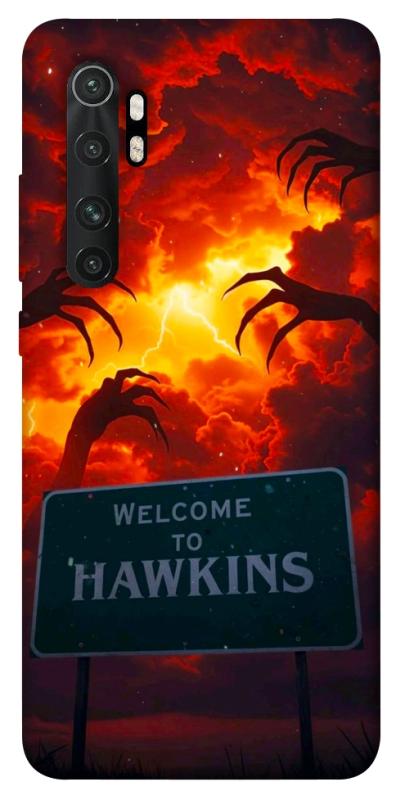 Чехол itsPrint Welcome to hawkins для Xiaomi Mi Note 10 Lite, хоррор, купить оптом с доставкой