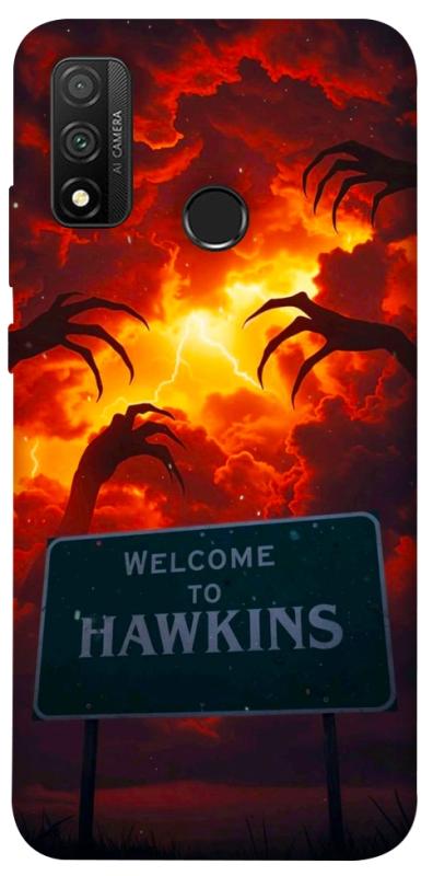 Чехол itsPrint Welcome to hawkins для Huawei P Smart (2020), хоррор, купить оптом с доставкой