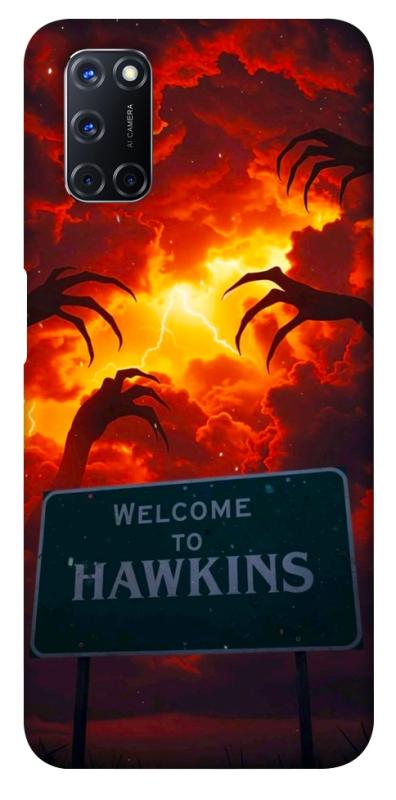 Чехол itsPrint Welcome to hawkins для Oppo A52 / A72 / A92, хоррор, купить оптом с доставкой