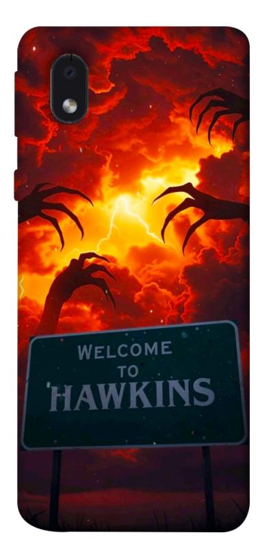 Чехол itsPrint Welcome to hawkins для Samsung Galaxy M01 Core / A01 Core, хоррор, купить оптом с доставкой