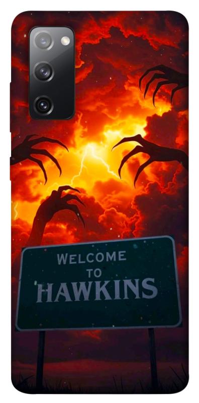 Чехол itsPrint Welcome to hawkins для Samsung Galaxy S20 FE, хоррор, купить оптом с доставкой