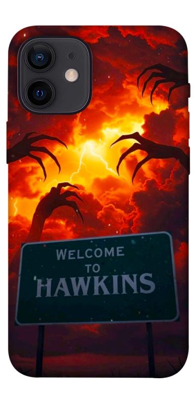 Чохол itsPrint Welcome to hawkins для Apple iPhone 12 mini (5.4"), хоррор, купити оптом з доставкою