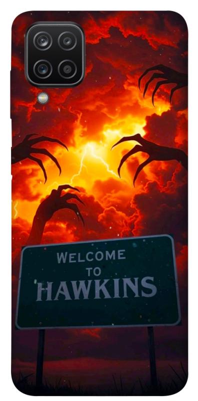 Чехол itsPrint Welcome to hawkins для Samsung Galaxy A12, хоррор, купить оптом с доставкой