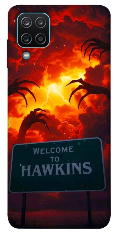 Чехол itsPrint Welcome to hawkins для Samsung Galaxy A12, хоррор, купить оптом с доставкой