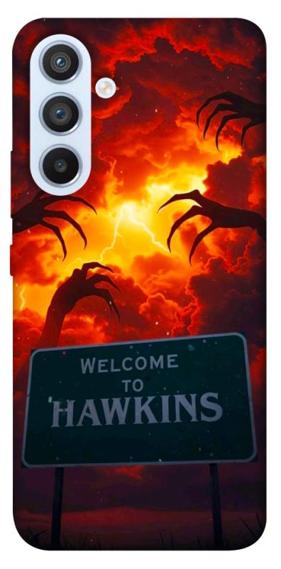 Чехол itsPrint Welcome to hawkins для Samsung Galaxy A54 5G, хоррор, купить оптом с доставкой