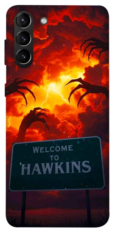 Чехол itsPrint Welcome to hawkins для Samsung Galaxy S21+, хоррор, купить оптом с доставкой