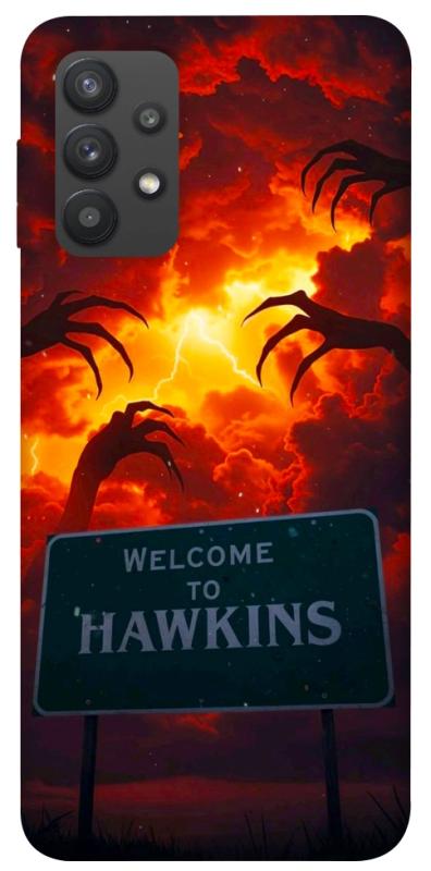 Чехол itsPrint Welcome to hawkins для Samsung Galaxy A32 (A325F) 4G, хоррор, купить оптом с доставкой