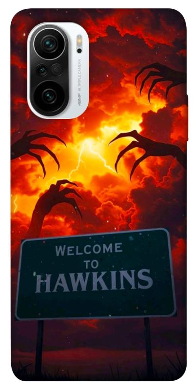 Чехол itsPrint Welcome to hawkins для Xiaomi Redmi K40 / K40 Pro / K40 Pro+ / Poco F3, хоррор, купить оптом с доставкой