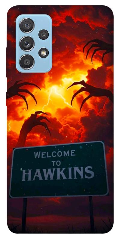 Чехол itsPrint Welcome to hawkins для Samsung Galaxy A52 4G / A52 5G, хоррор, купить оптом с доставкой