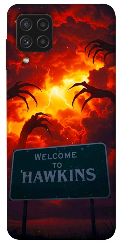 Чехол itsPrint Welcome to hawkins для Samsung Galaxy A22 4G, хоррор, купить оптом с доставкой