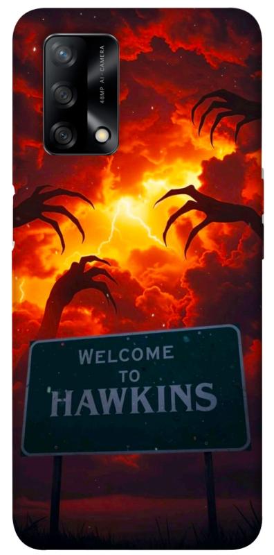 Чехол itsPrint Welcome to hawkins для Oppo A74 4G, хоррор, купить оптом с доставкой