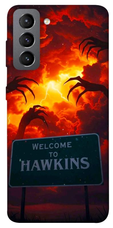 Чехол itsPrint Welcome to hawkins для Samsung Galaxy S21 FE, хоррор, купить оптом с доставкой