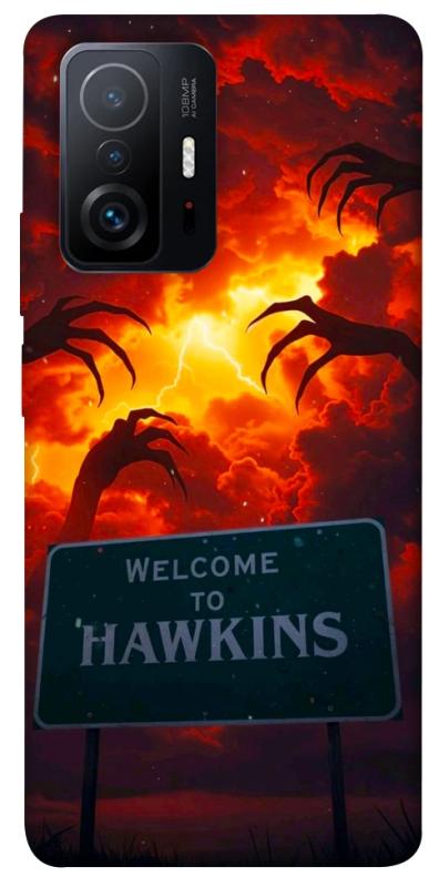 Чехол itsPrint Welcome to hawkins для Xiaomi 11T / 11T Pro, хоррор, купить оптом с доставкой