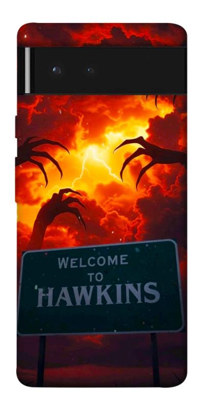Чехол itsPrint Welcome to hawkins для Google Pixel 6, хоррор, купить оптом с доставкой