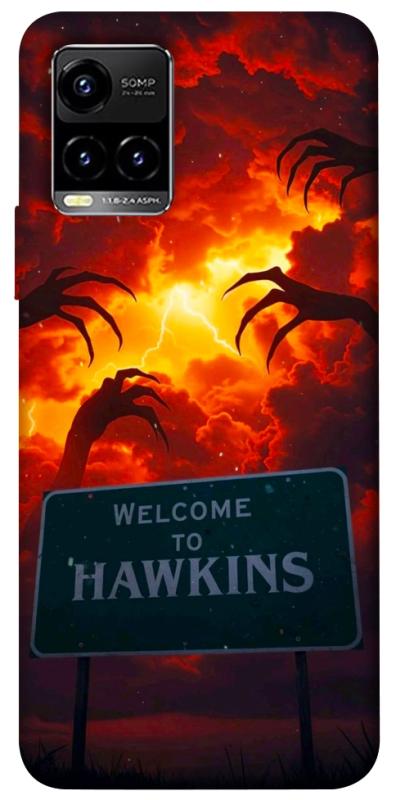 Чехол itsPrint Welcome to hawkins для Vivo Y21 / Y33s, хоррор, купить оптом с доставкой