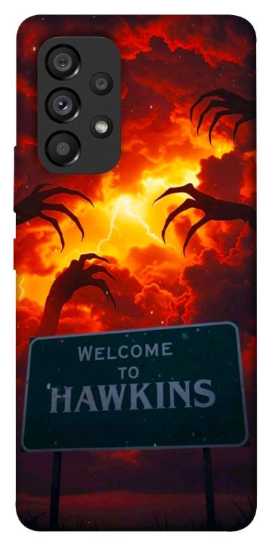 Чехол itsPrint Welcome to hawkins для Samsung Galaxy A53 5G, хоррор, купить оптом с доставкой