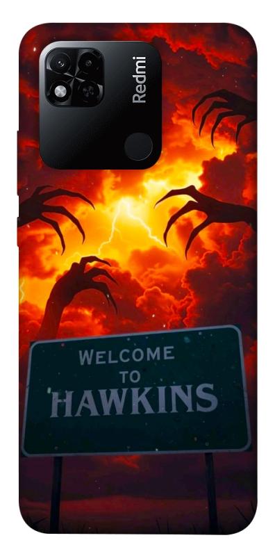 Чехол itsPrint Welcome to hawkins для Xiaomi Redmi 10A, хоррор, купить оптом с доставкой