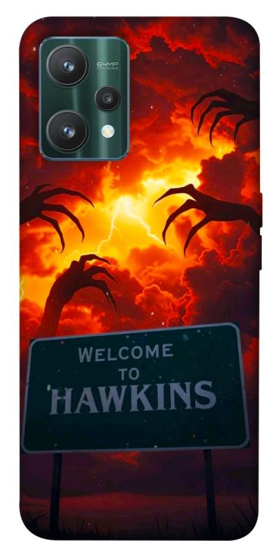 Чехол itsPrint Welcome to hawkins для Realme 9 Pro, хоррор, купить оптом с доставкой