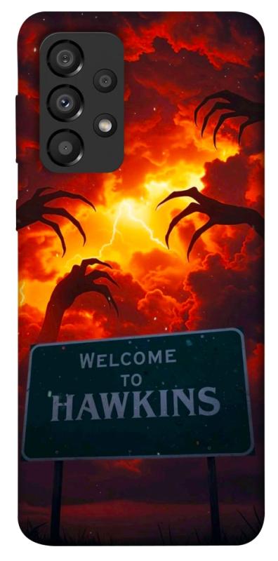 Чехол itsPrint Welcome to hawkins для Samsung Galaxy A33 5G, хоррор, купить оптом с доставкой