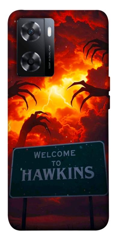 Чехол itsPrint Welcome to hawkins для OnePlus Nord N20 SE, хоррор, купить оптом с доставкой