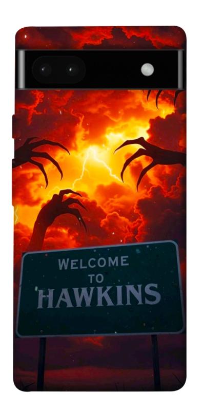 Чехол itsPrint Welcome to hawkins для Google Pixel 6a, хоррор, купить оптом с доставкой