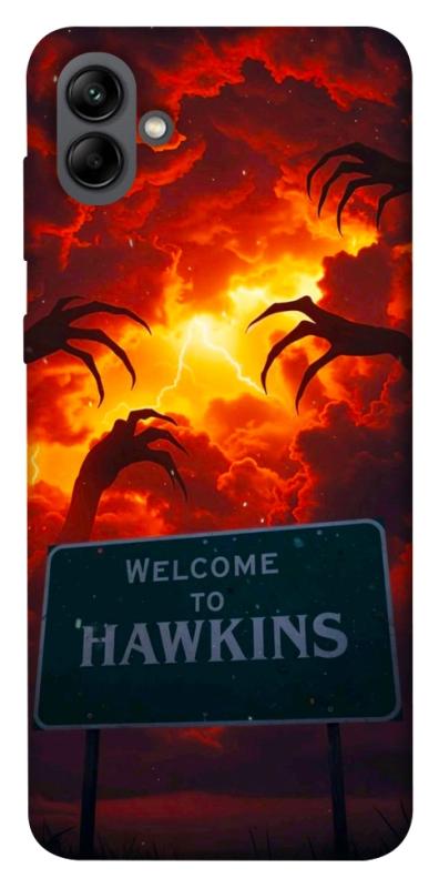 Чехол itsPrint Welcome to hawkins для Samsung Galaxy A04, хоррор, купить оптом с доставкой