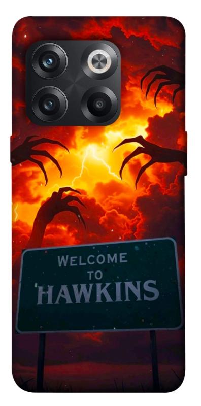 Чехол itsPrint Welcome to hawkins для OnePlus 10T, хоррор, купить оптом с доставкой