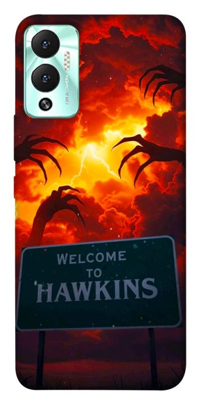 Чехол itsPrint Welcome to hawkins для Infinix Hot 12 Play, хоррор, купить оптом с доставкой