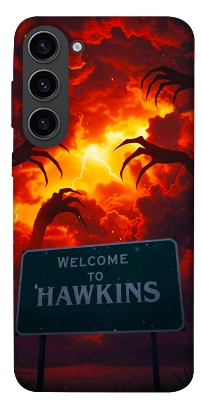 Чехол itsPrint Welcome to hawkins для Samsung Galaxy S23, хоррор, купить оптом с доставкой