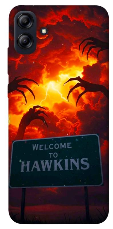 Чехол itsPrint Welcome to hawkins для Samsung Galaxy A04e, хоррор, купить оптом с доставкой