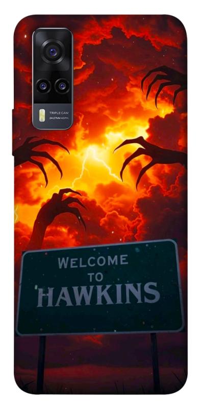 Чохол itsPrint Welcome to hawkins для Vivo Y31, хоррор, купити оптом з доставкою