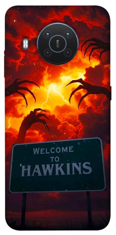 Чехол itsPrint Welcome to hawkins для Nokia X10 / X20, хоррор, купить оптом с доставкой
