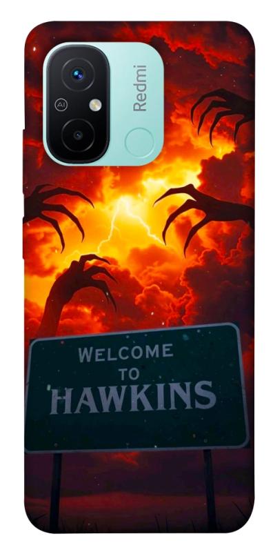Чехол itsPrint Welcome to hawkins для Xiaomi Redmi 12C, хоррор, купить оптом с доставкой